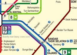 Bandar tasik selatan ktm istasyonunun kuzeye bakan bir platform görüntüsü, gölgelik yükseltmeler. Tbs To Mid Valley Ktm Komuter Train Schedule Jadual Price