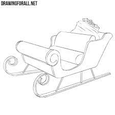 Coloringanddrawings.com provides you with the opportunity to color or print your santa's sleigh drawing drawing online for free. How To Draw Santa S Sleigh