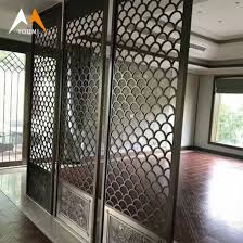 Oriental granite column with carving on ground commonly used as walkway divider or in garden decorative. Stainless Steel Home Decorative Room Dividers Laser Cut Office Partition Wall China Office Partition Partitions Office Made In China Com