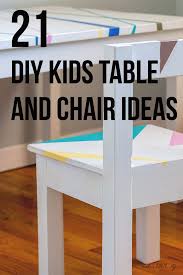 24 Diy Kids Table And Chair Ideas You Can Build Diy Kids Table Kids Table And Chairs Woodworking Projects That Sell