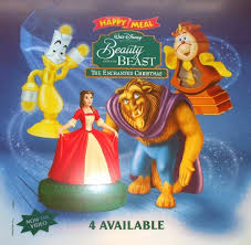 Beauty plans to decorate the castle and organize a party for all your friends however beast does not want that, he wants to ban christmas, but beauty bella tries to celebrate christmas at the castle then she deposits a book beside the enchanted rose and when beast finds that book, at christmas. Mcdonald S Happy Meal Toys 1997 Beauty The Beast The Enchanted Christmas Kids Time