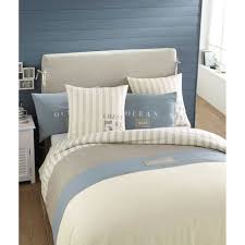Parure De Lit 240 X 260 Cm En Coton Blanche Tete De Lit En Rotin Lit Maison Du Monde Parure De Lit