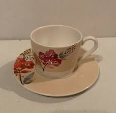 A unit of capacity or. Marks Spencer Oriental Garden Cup Saucer Ebay