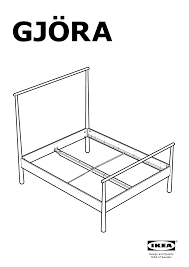 Read more schrank regal ikea Ikea Gjora Bed Frame Assembly Instruction Free Pdf Download 28 Pages