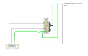 Combination gas control caution failure to wire this unit according th bl to this wiring diagram may result in injury to the installer or user. How To Wire A Toggle Switch And Outlet Toggle Switch To Control Outside Light And Outlet For Kitch