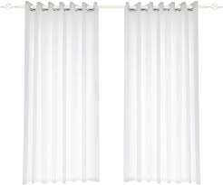 Draperies draperies, or drapes, have more weight than curtains do and often have an interior liner. Buy 1 Piece Sheer Curtain Window Panel Curtains Bedroom Living Room Grommet Sheer Drapes Panels Partial See Through Elegant Drapes Semi Sheer White Width 160 Length 260 Cm Hellip Online Shop Home Garden