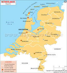 Nederland ˈneːdərlɑnt (listen)), informally holland, is a country primarily located in western europe and partly in the caribbean. Airports In Netherlands Netherlands Airports Map