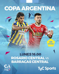 TyC Sports - Copa Argentina: Viví Rosario Central vs Barracas Central en  los 16avos de Final por TyC Sports y TyC Sports Play | Facebook