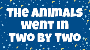 The Animals Went In Two By Two Lyrics Nursery Rhymes Children Love To Sing Kids Nursery Rhymes Nursery Rhymes Rhymes For Kids