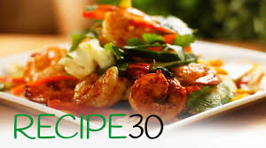 I've never met an easier salad to make. Thai Style Chili Shrimp On Warm Salad Easy Meals With Video Recipes By Chef Joel Mielle Recipe30