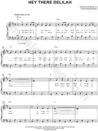 Plain White T S Hey There Delilah Sheet Music Easy Piano In D Major Download Print Digital Sheet Music Sheet Music Upbeat Songs