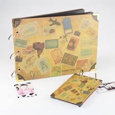 It will be an inexpensive, fun craft plus a useful option to preserve and organize your memories. Travel Together 30 Sheets 60 Pages Diy Photo Albums Scrapbooking Album Handmade Album Cover Frames Set Cover Album Sleeves Paper Buy At The Price Of 10 83 In Aliexpress Com Imall Com