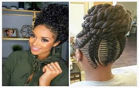 Natural black hairstyles for thick hair. 8 Easy Updo Hairstyles For Black Women Hair Fashion Online