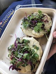 My husband also loved it, although he said there could be less lime juice (or more sugar) in the sauce. Vibe Organic Kitchen Juice Newport Beach California Restaurant Happycow
