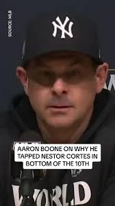 Nestor Cortes had not pitched in 37 days before giving up walk-off to  Freddie Freeman 😬 #yankees #aaronboone #boone #dodgers #mlb #worldseries  #baseball #walkoff #viralvideo #newyork #losangeles