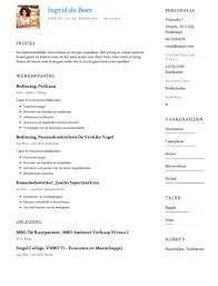 Horeca Cv Voorbeelden In Pdf Word Zo Maak Je Een Horeca Cv