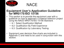 PPT - NACE MR0175 / ISO 15156 PowerPoint Presentation, free download -  ID:826023