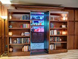 Agave ironworks hinge and latch set for speak easy door. 1 Sliding Bookcase Door Creative Home Engineering