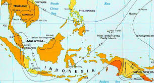 Malaysia has very high cloud cover and this results in high intermittency of solar output. Solar Insolation Map Indonesia