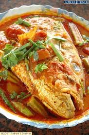 Fish Head Curry By Nyonya Food Asian Recipes Malay Food