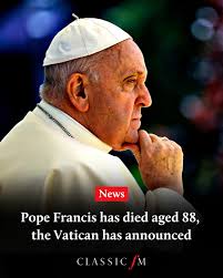 Pope Francis has died at the age of 88, the Vatican has confirmed, after a  lifelong dedication to the church and his congregation.
