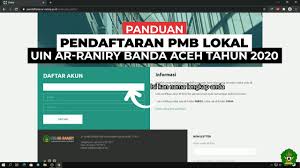 Kami akan berikan beberapa soal ujian mandiri pdf. Panduan Pendaftaran Pmb Lokal Uin Ar Raniry 2020 Youtube