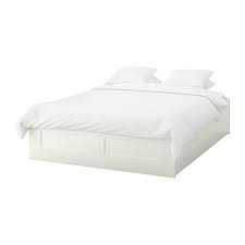 Brimnes Bedframe Met Opberglades Wit Luroy 160x200 Cm Ikea Bed Frame With Storage Bed Frame Brimnes Bed