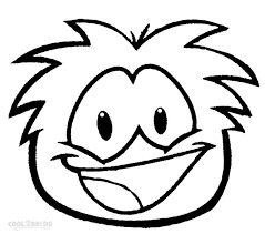 Printable Puffle Coloring Pages For Kids Cool2bkids New Year Coloring Pages Penguin Coloring Pages Coloring Pages