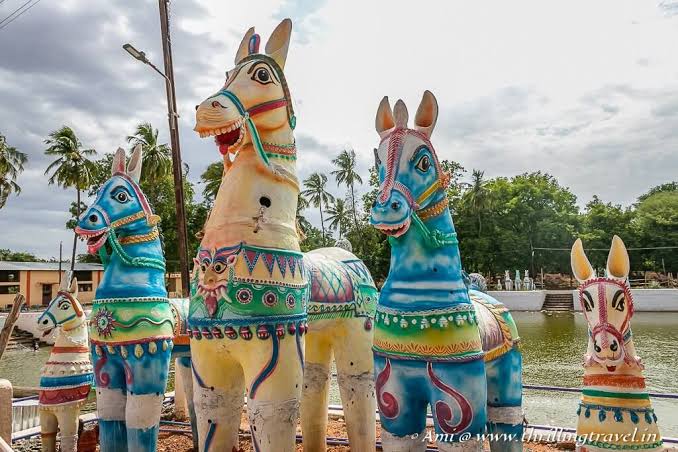 The Terracotta Horse Temple - The Ayyanar Temple of Chettinad - Thrilling Travel