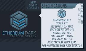There are dapps for finance, social media, gaming and lots of other categories. Etd Ethereumdark X11 Ninja Launch Limited Supply For Sale