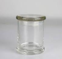Customized OEM/ODM Crystal Glass Candle Holder Making Candle Jar for  Wedding Decorative
