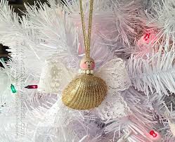 World's largest collection of christopher radko ornaments, including the complete 2021 collection, new beatles ornaments, personalized ornaments and classic christmas decorations such as snowglobes, heirloom statues and more. Seashell Angel Ornament Crafts By Amanda