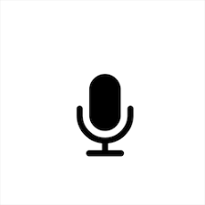 Stock Image Abstract In 2021 Microphone Icon Icon Phone Icon