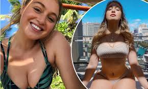 Hot blonde ivy gets a surprise creampie. Busty Iskra Lawrence Flashes Her Sensational Curves In Las Vegas Daily Mail Online