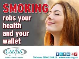 Smoking Robs Your Health and Your Wallet (CANSA)