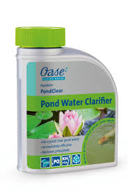 Barley straw is an excellent option for filtering the water on an ongoing basis. Pondclear