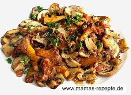 Gemischte Pilzpfanne Mamas Rezepte Mit Bild Und Kalorienangaben Rezepte Pilzpfanne Steinpilze Rezept