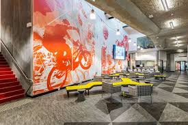 Federation College Environmental Graphic Youth Culture Feature Wall On Behance Feature Wall Creative Portfolio Creative Jobs