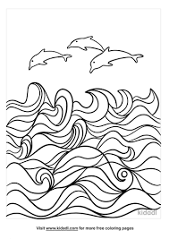 The t wave occurs after the qrs complex and is a result of ventricular repolarization. Ocean Waves Coloring Pages Free Ocean Coloring Pages Kidadl