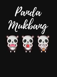 Asmr Mukbang T Shirt In 2020 Cute Panda Mukbang Asmr