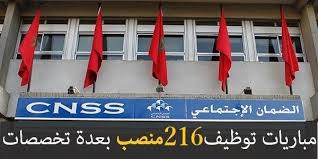 مباراة توظيف 216 منصبا بالصندوق الوطني للضمان الاجتماعي آخر أجل هو 19 شتنبر 2018 Offre Emploi Emploi Recrutement