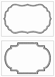 Black And White Labels Printable Free Printable Picture Frame Template New S S Media Cache Ak0 Pinimg Labels Printables Free Templates Free Label Templates Printable Label Templates