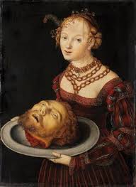 Andrea Solario Salome With The Head Of Saint John The Baptist Pin On Cranach Lucas