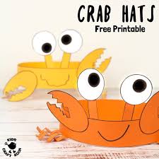 This is such a fun summer craft for preschoolers and elementary grades. Emma Kids Craft Room On Twitter How Cute And Fun Are These Crab Hats Such An Adorable Summer Craft Easy To Make With The Printable Template Https T Co Cuk0vle9ku Kidscrafts Kidscraftroom Https T Co 0tzjz2nbon