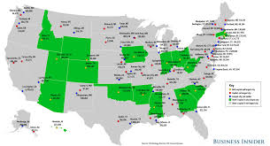Explore clickable united states map with capitals. State Capitals Largest Cities Map