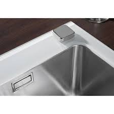 White glass kitchen sinks ukzn student central results of primary. Pyramis Crystalon 86x53 1 0 Bowl White Glass Stainless Steel Kitchen Sink Rhb Kitchen From Taps Uk