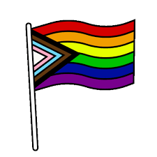 Celebrate by crafting your favorite pride flag. Rainbow Sticker For Ios Android Giphy