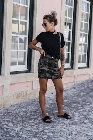 Mini Skirt Outfits Cute Ways To Wear A Mini Skirt Just The Design Miniskirt Outfits Military Skirts Mini Skirts