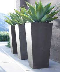 Rh Source Books Modern Backyard Landscaping Large Outdoor Planters Modern Planters Outdoor