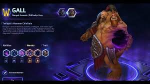 For now, the data will need to be collected and stored into a separate file (or files) then linked from the web app. Heroes Of The Storm Gall Talent Build Guide Esports